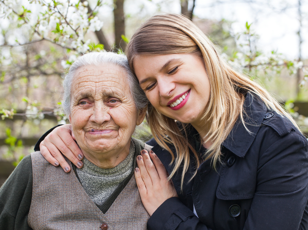 Memory Care Patient with Family Member