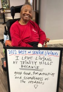 Trinity Hills of Knoxville earned 2022 Best of Senior Living honors from A Place for Mom.